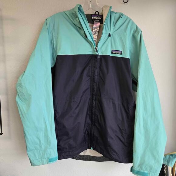🌧️ Patagonia H2NO Rain Jacket – Women’s Large  🌧️ - Picture 1 of 6